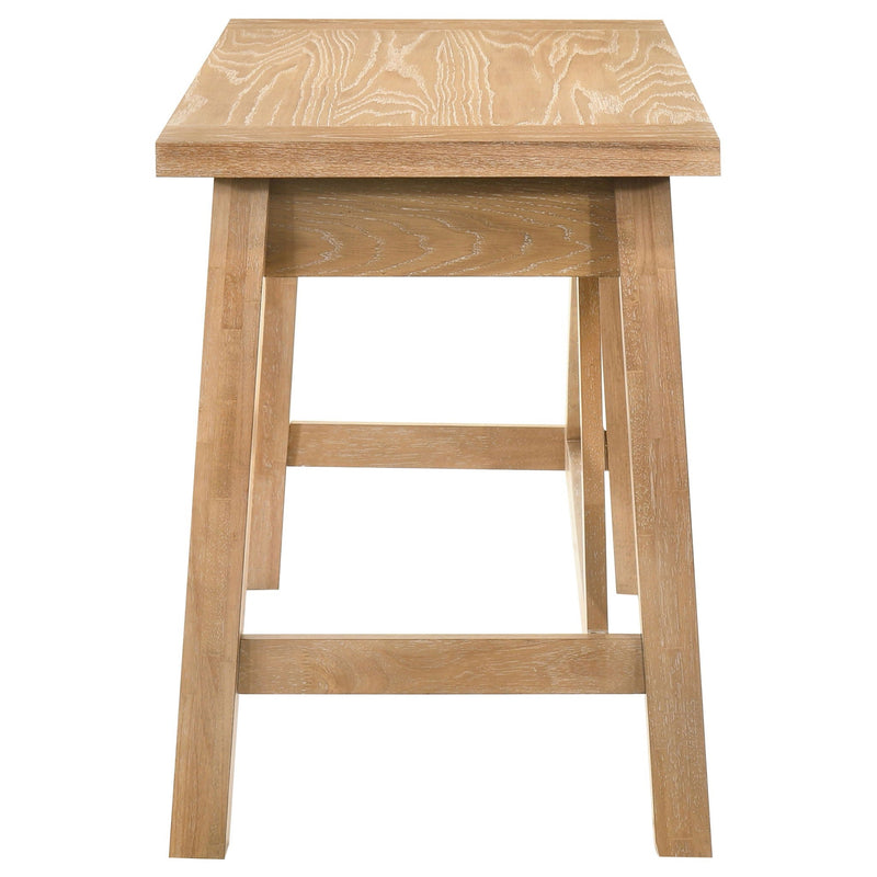 Fabian 54-inch 2-drawer Computer Writing Desk Distressed Light Brown by Unique Piece Furniture