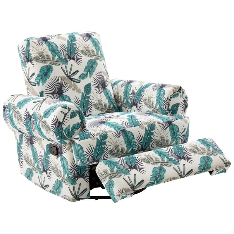 Manual Swivel Recliner Rocker Chair With Adjustable Backrest by Unique Piece Furniture