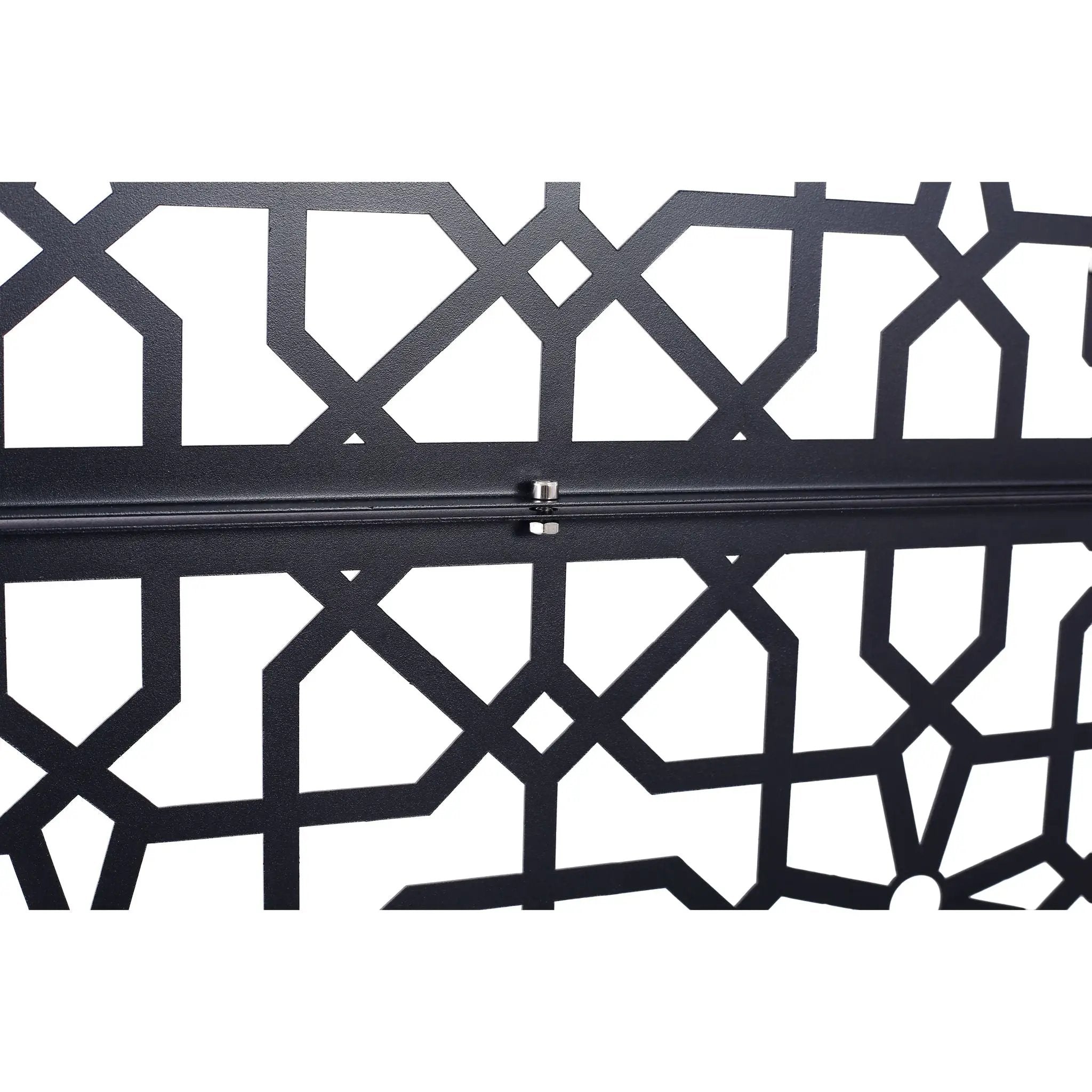 Outdoor & Indoor Metal Freestanding Decorative Privacy Screen by HouseOfZazla