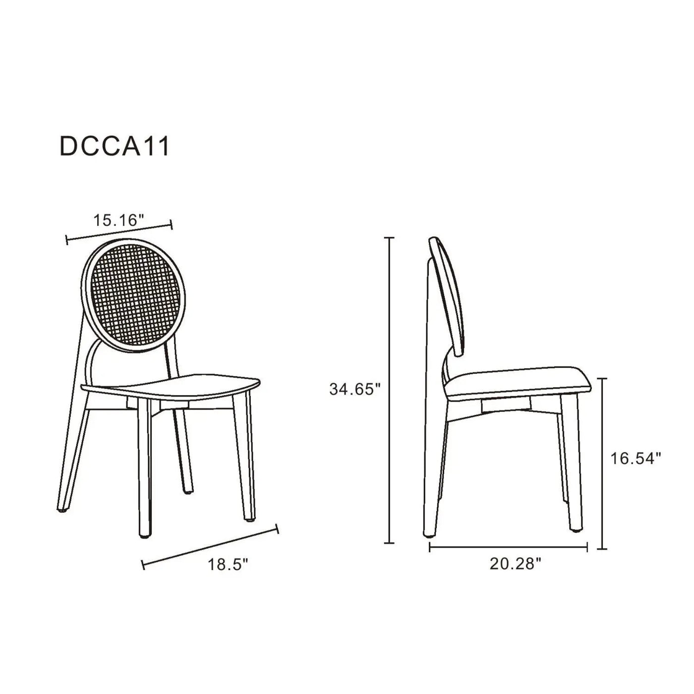 Versailles - Dining Chair (Set of 2) by HouseOfZazla