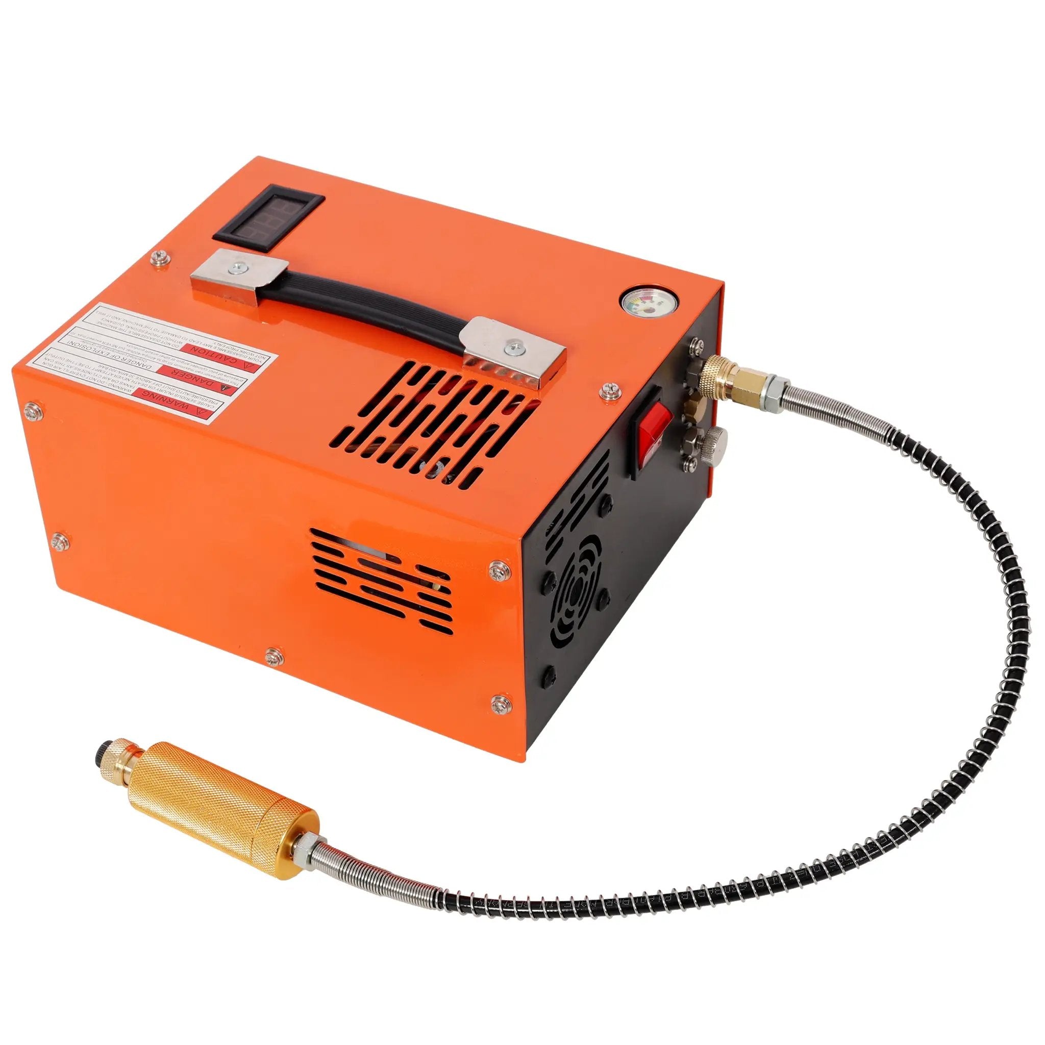 PCP Air Compressor 12V DC, 4500 Psi Portable High Pressure Pump by HouseOfZazla