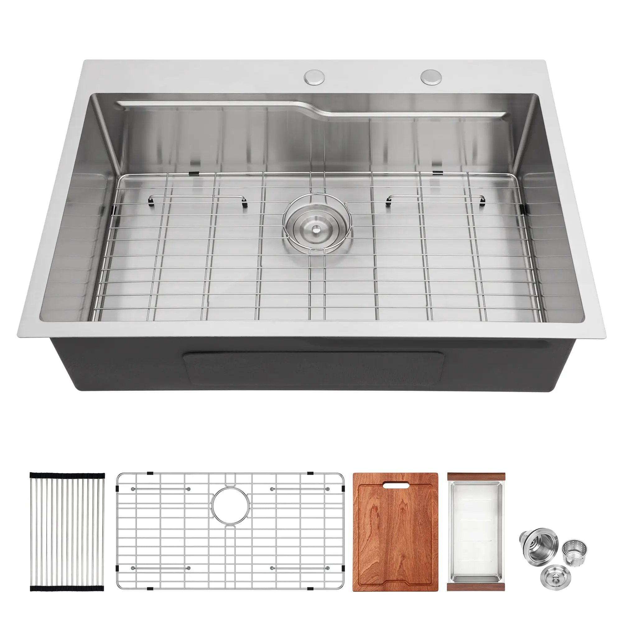 33" Drop In Kitchen Sink by HouseOfZazla