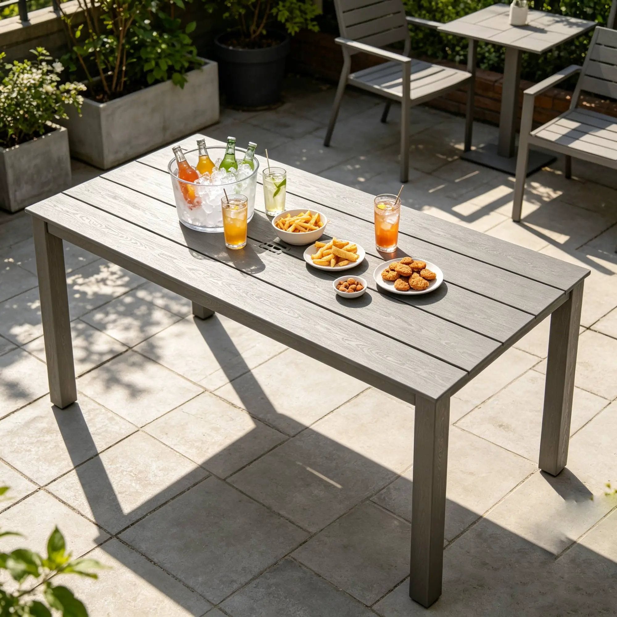 68.9-Inch Simple High-Quality Dining Table by HouseOfZazla