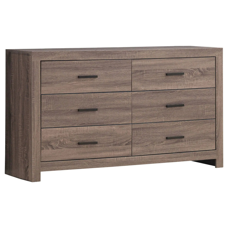 Brantford 5-piece Queen Bedroom Set Barrel Oak by Unique Piece Furniture