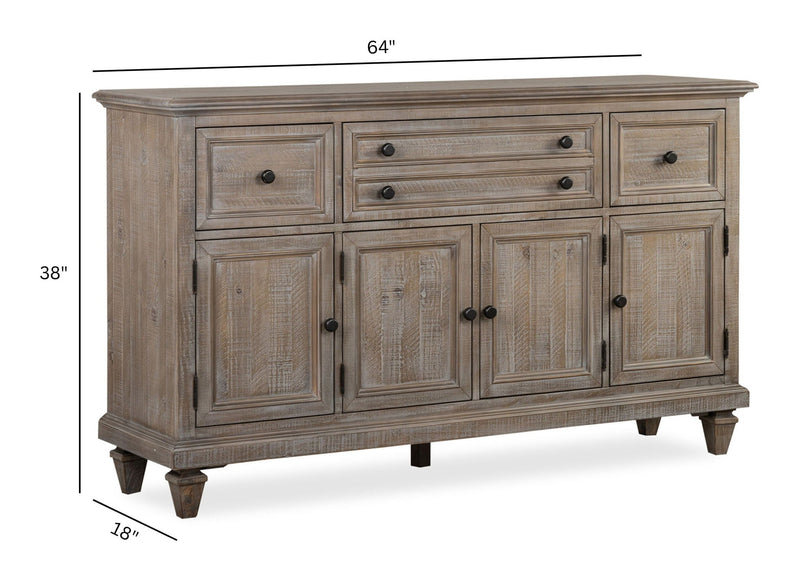 Lancaster - Buffet - Dovetail Gray, photo 6 of 7