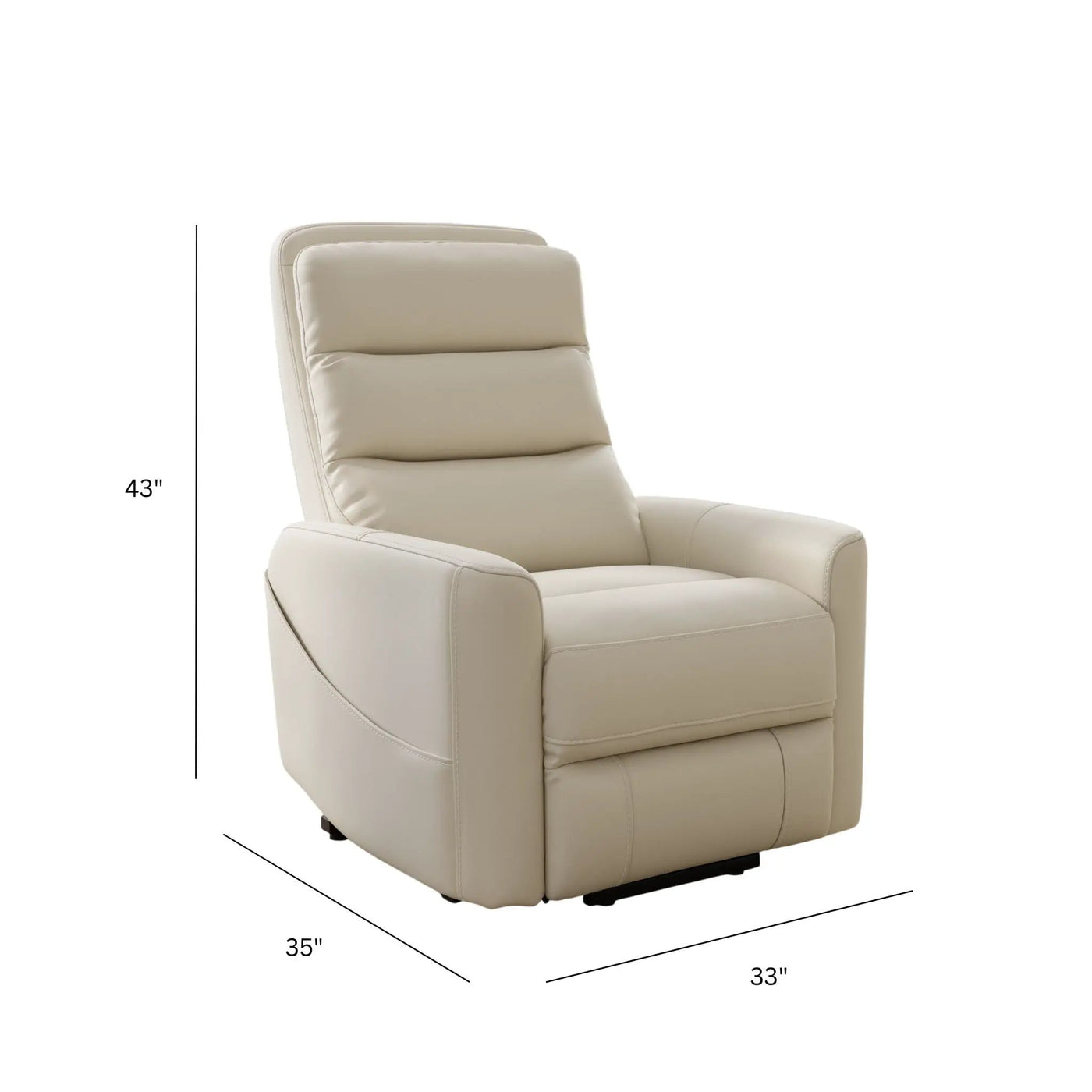 Bentley - Power Lift Chair With Full Recline And USB Charging by Unique Piece Furniture