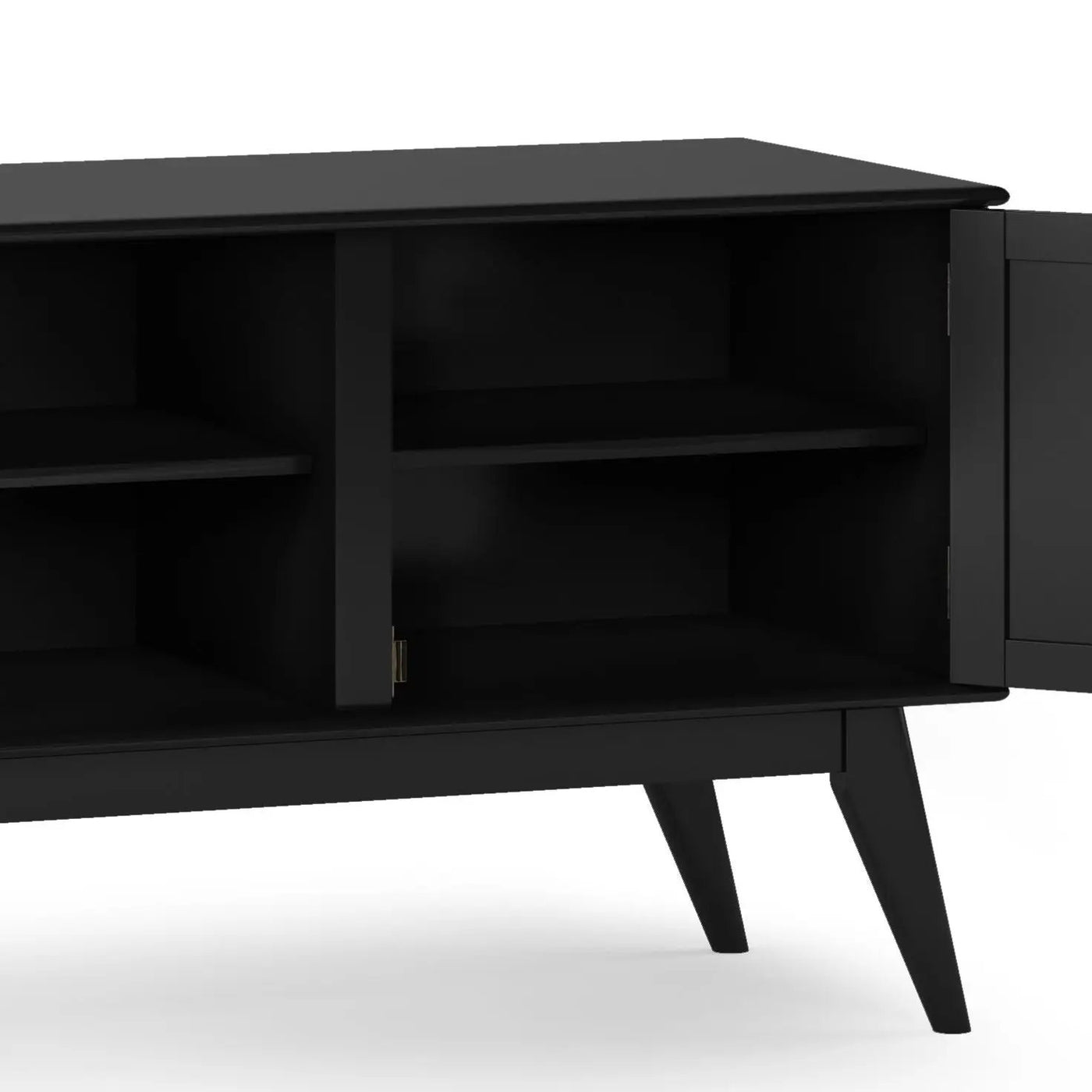 Draper - Handcrafted Mid Century Low TV Media Stand by HouseOfZazla