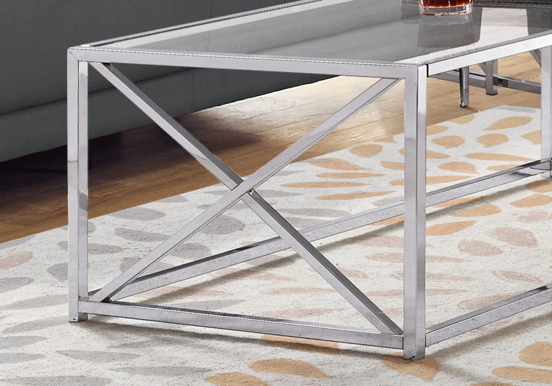 Table, Rectangular, Contemporary & Modern - Chrome by Unique Piece Furniture