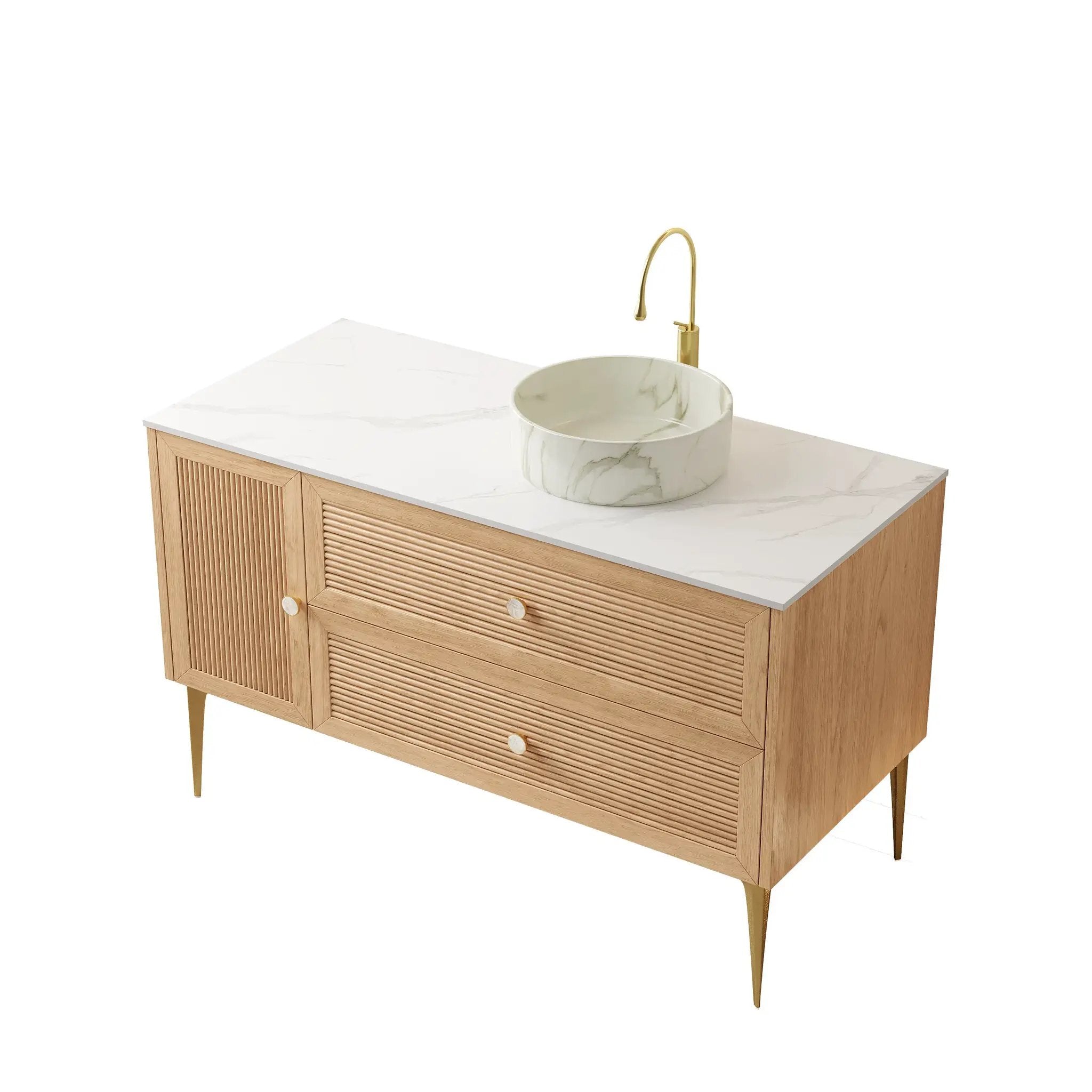 MUNIN 48" Bathroom Vanity with Sink by HouseOfZazla