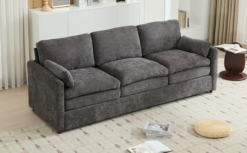 Cozy Upholstered Oversized 3-Seater Cloud Sofa by BLAKHOM