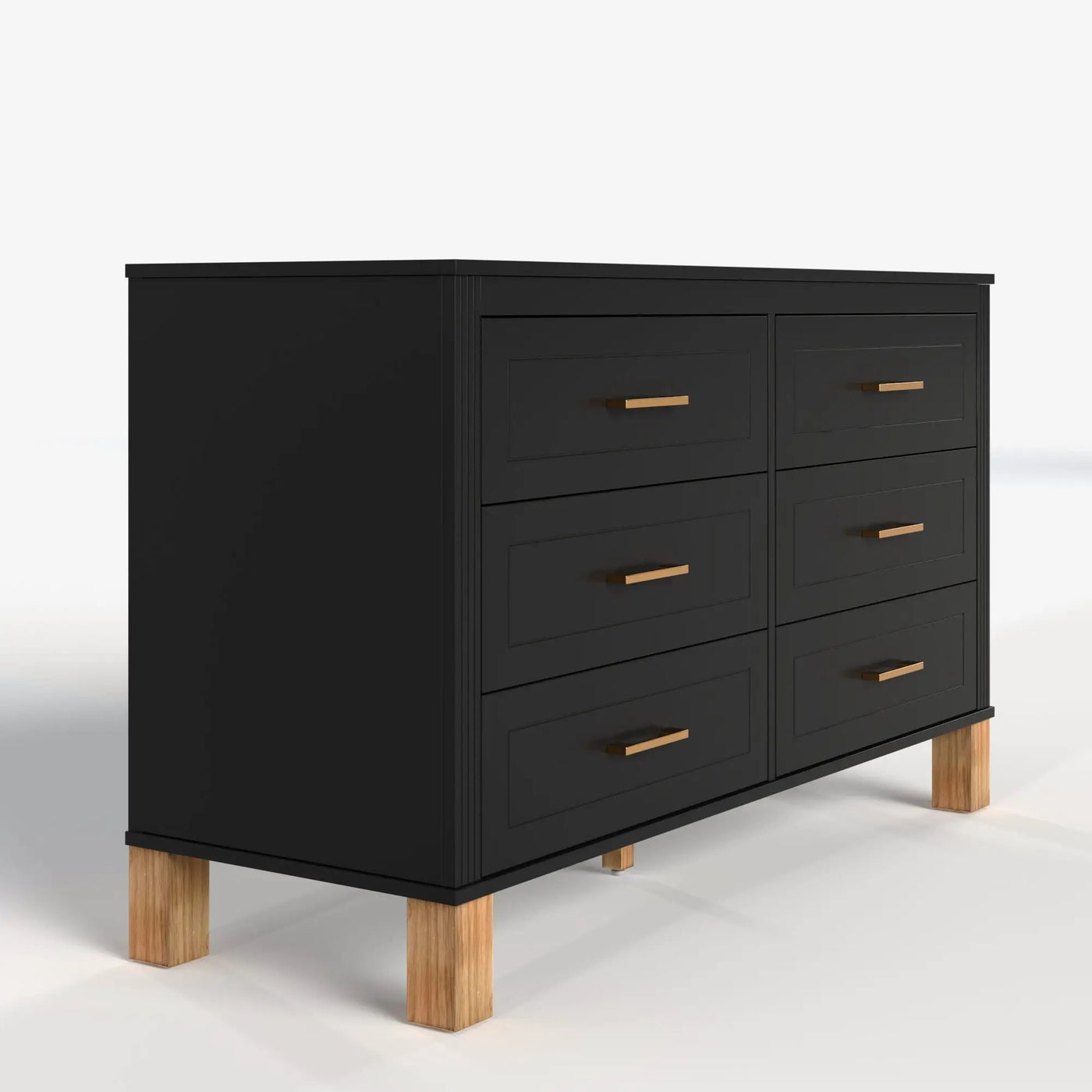 6 Drawer Double Dresser by HouseOfZazla