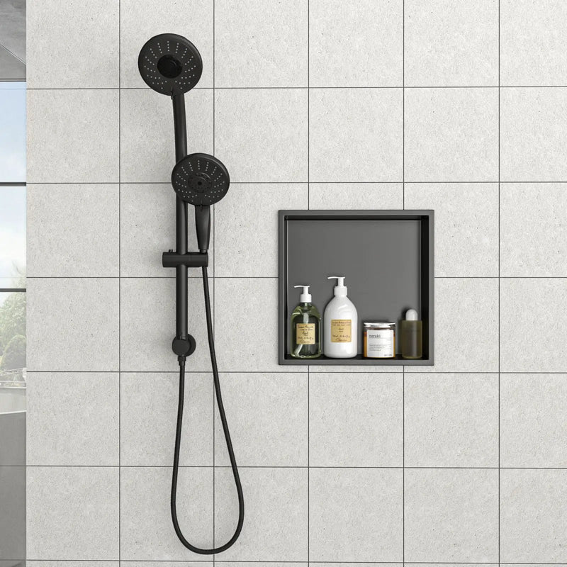 Stainless Steel Shower Niche With Seamless Design For Bathroom Storage by HouseOfZazla