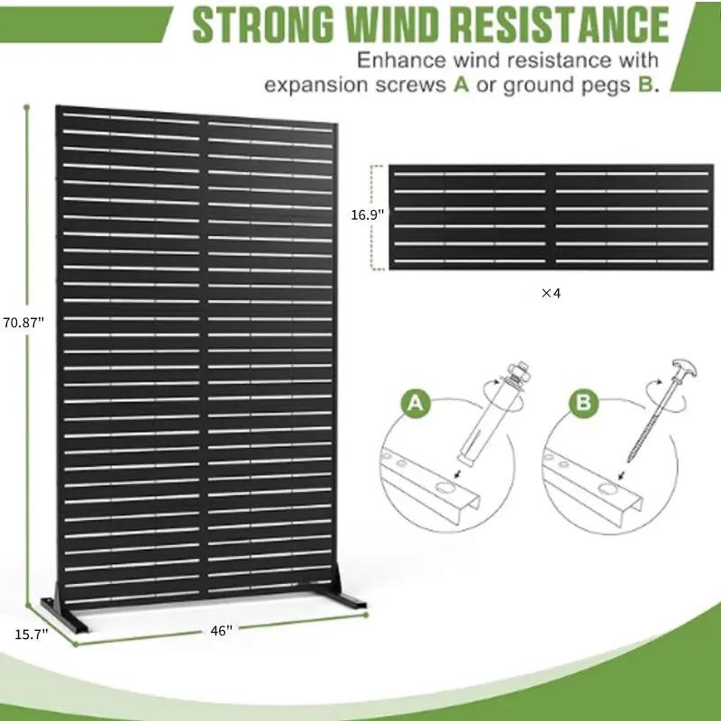 Sturdy Outdoor Privacy Screen by HouseOfZazla
