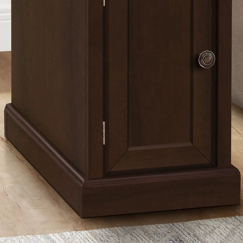 Accent End Table, Storage Drawer, Versatile Design - Espresso by Unique Piece Furniture