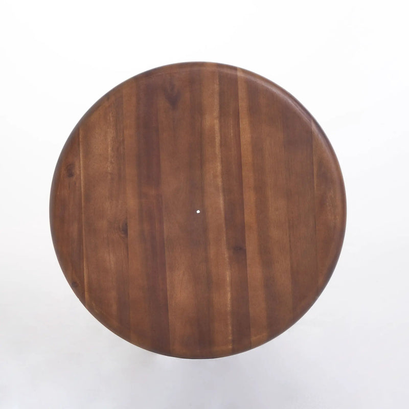 Primrose Outdoor Acacia Wood Barstools With Foot Rest (Set of 2) - Dark Brown by HouseOfZazla