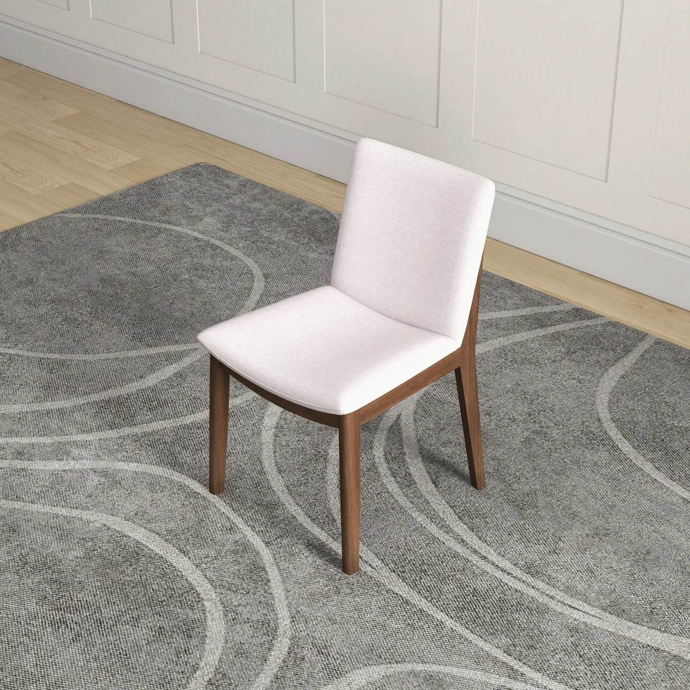 Laura - Mid-Century Modern Solid Wood Dining Chair (Set of 2) by HouseOfZazla