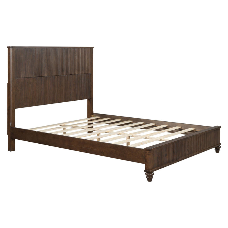 Platform Bed Frame With Tall Headboard by HouseOfZazla