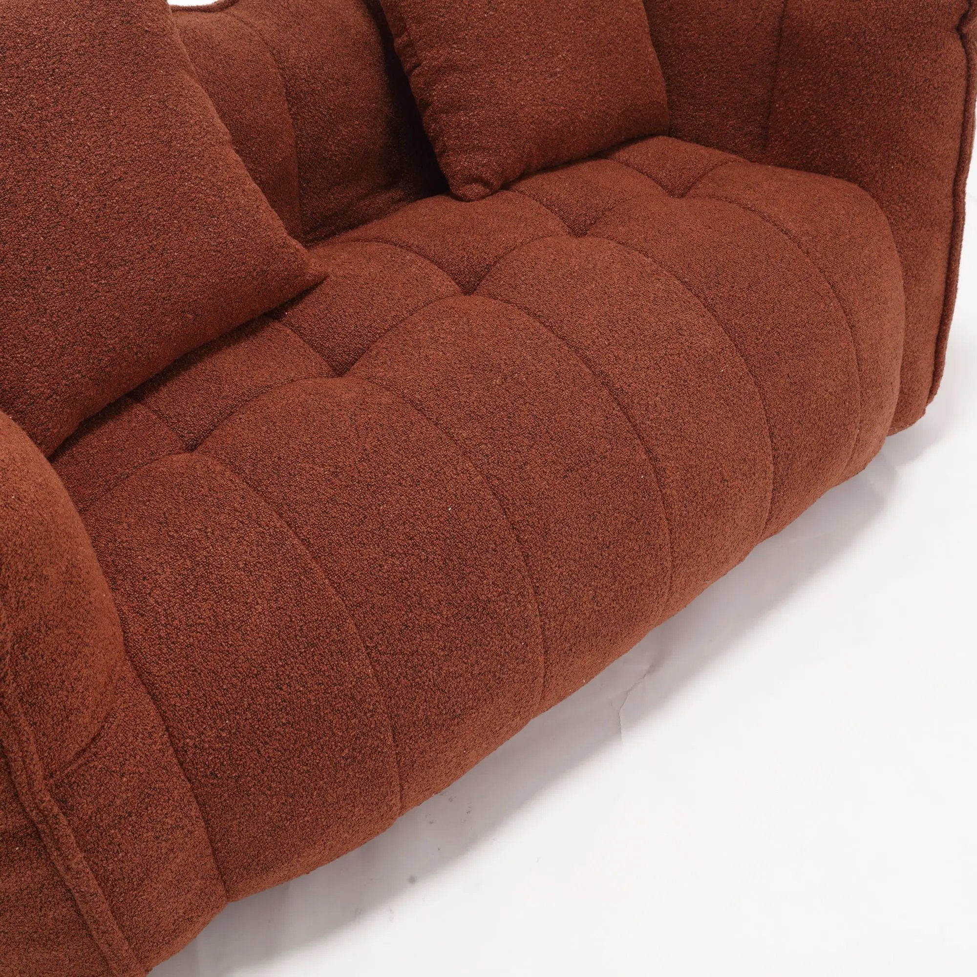 Cozy Beanbag Chair With High Resilience Foam Core For 2 by HouseOfZazla