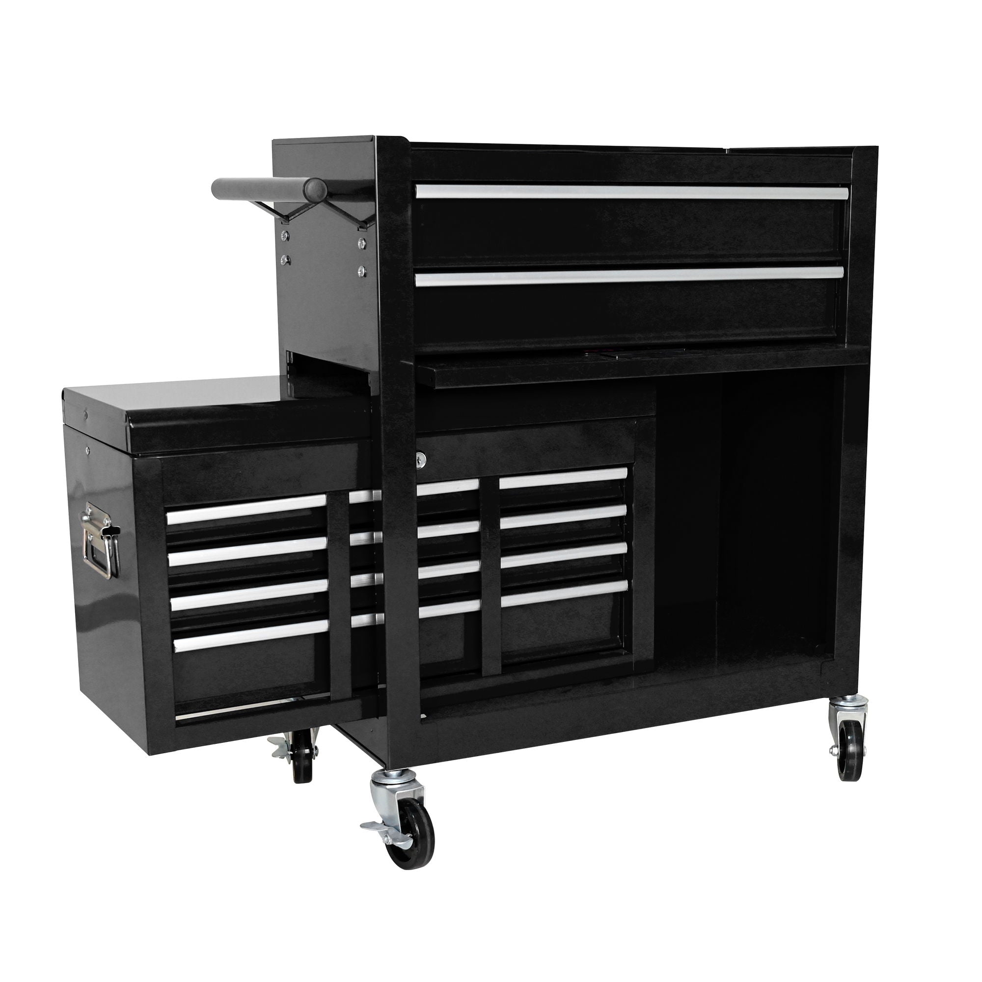 High Capacity Rolling Tool Chest With Wheels And Drawers, Storage Cabinet by HouseOfZazla