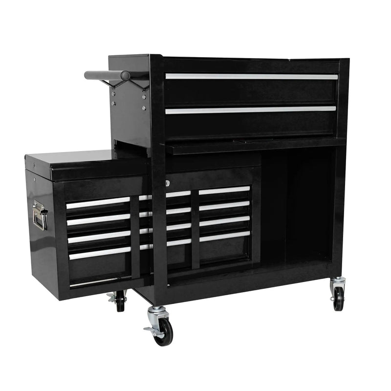 High Capacity Rolling Tool Chest With Wheels And Drawers, Storage Cabinet by HouseOfZazla