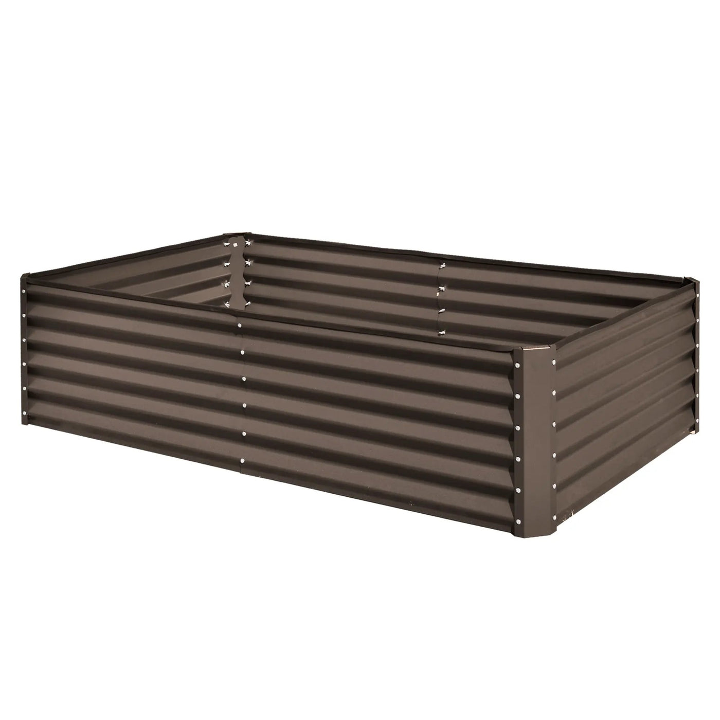6x3x1.5ft Galvanized Raised Garden Bed by HouseOfZazla