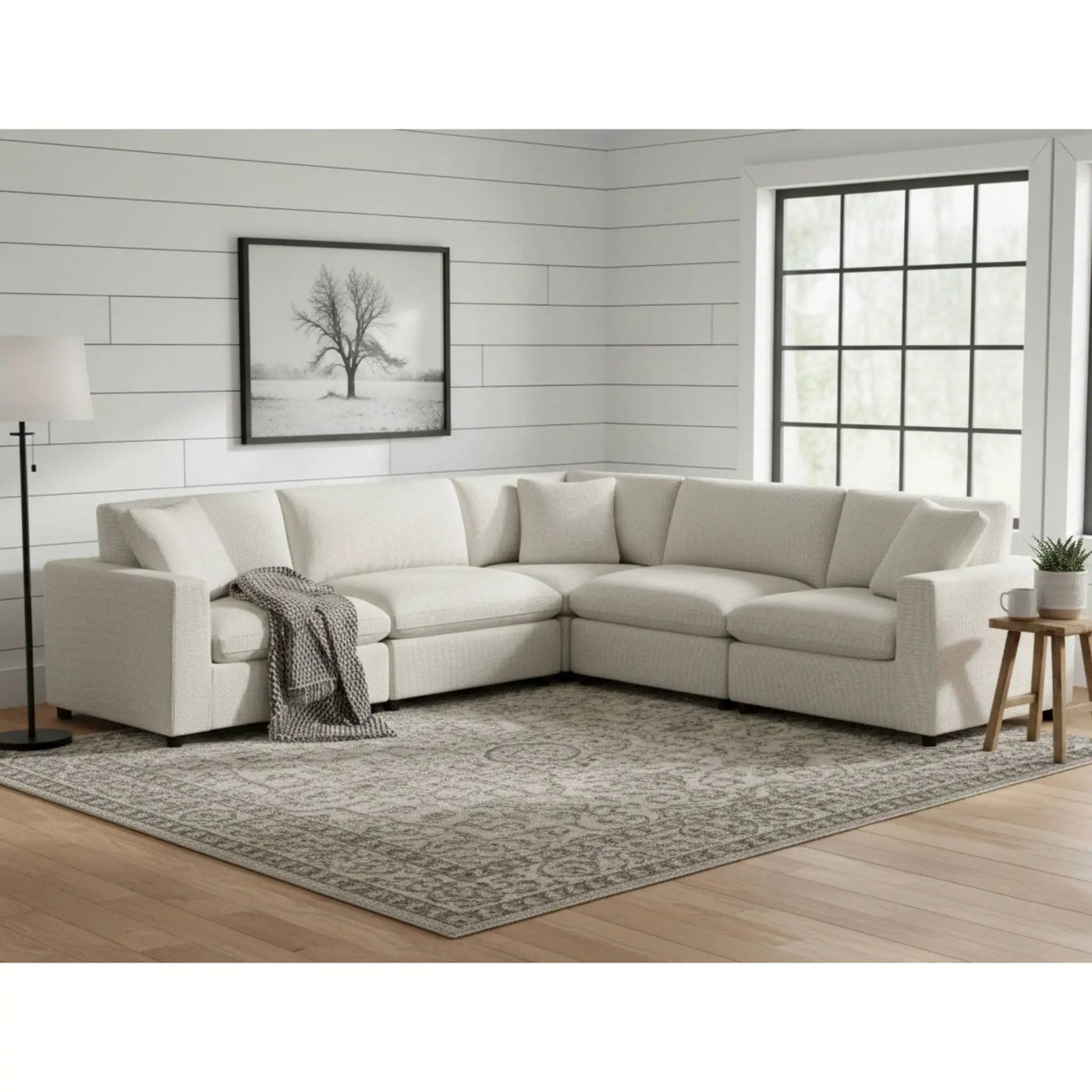 Cassandra - Modular 5 Piece Sectional by HouseOfZazla