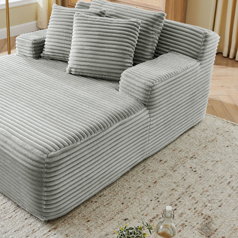 Modern Single Lazy Sofa Lounge Chair With High Density Foam by HouseOfZazla