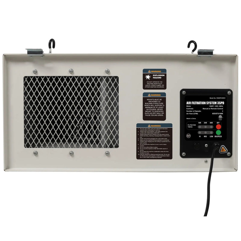 Remote-Controlled Air Filtration System with 3-Speed Settings by HouseOfZazla