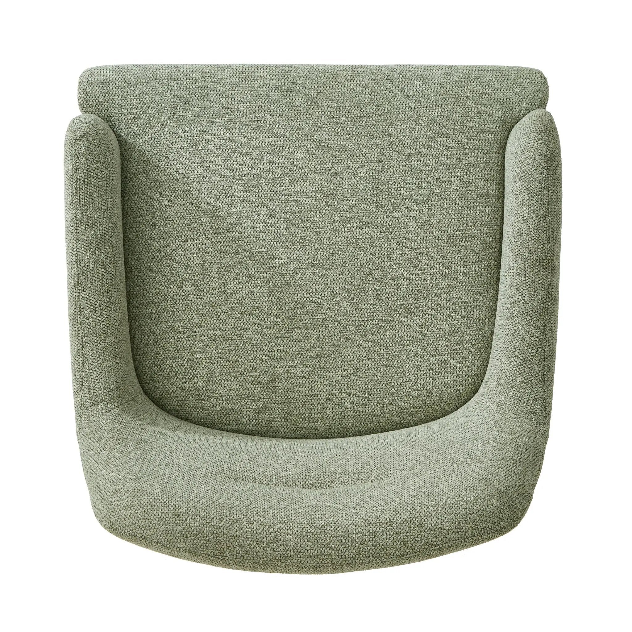 Modern Elegance Accent Chair With Curved Backrest by HouseOfZazla