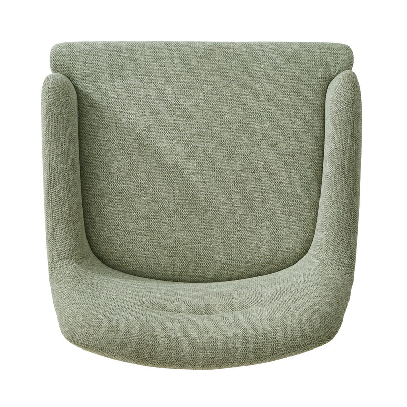 Modern Elegance Accent Chair With Curved Backrest by HouseOfZazla