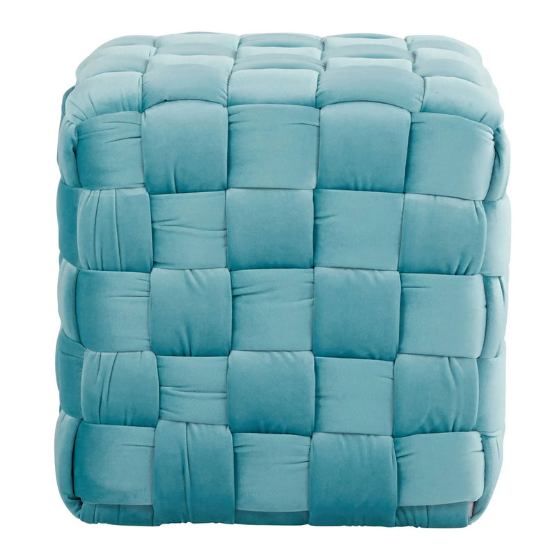 Square Braided Ottoman - by HouseOfZazla