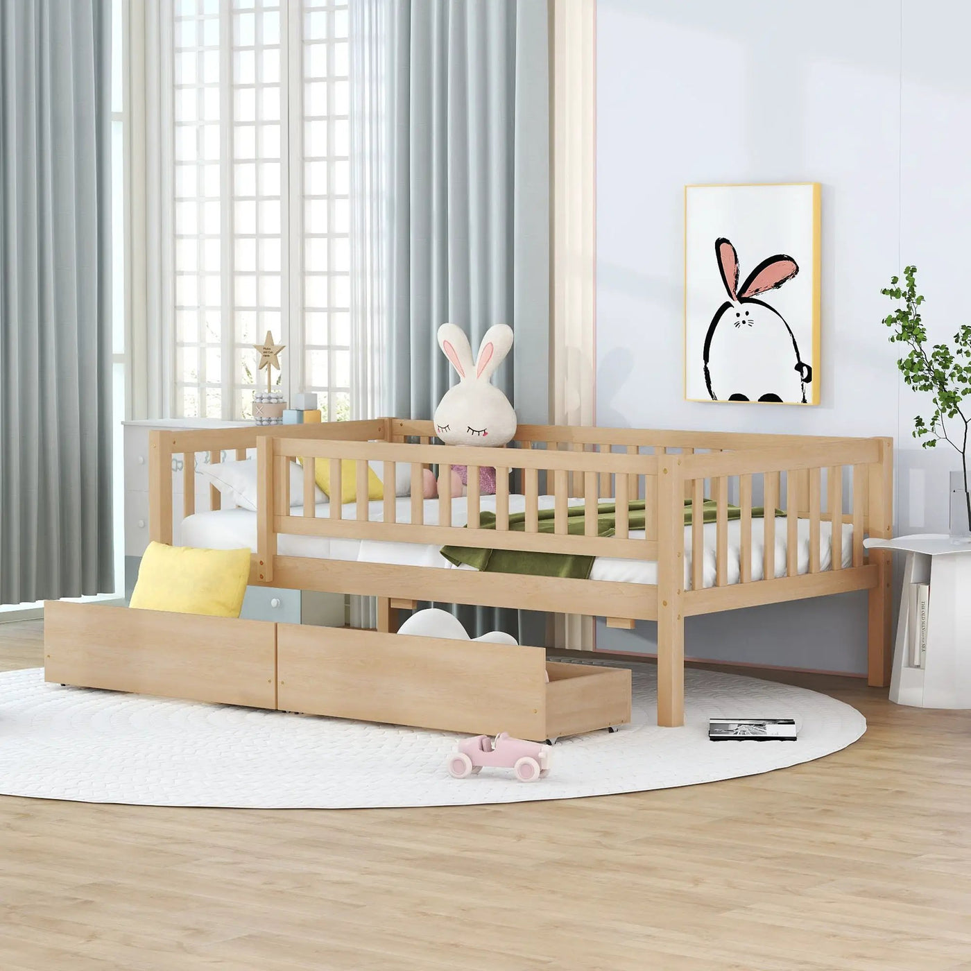 Multi Functional Wooden Daybed Bed by HouseOfZazla