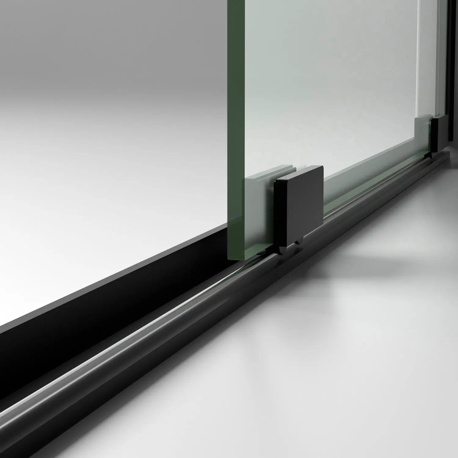Semi-Frameless Sliding Shower Door by HouseOfZazla