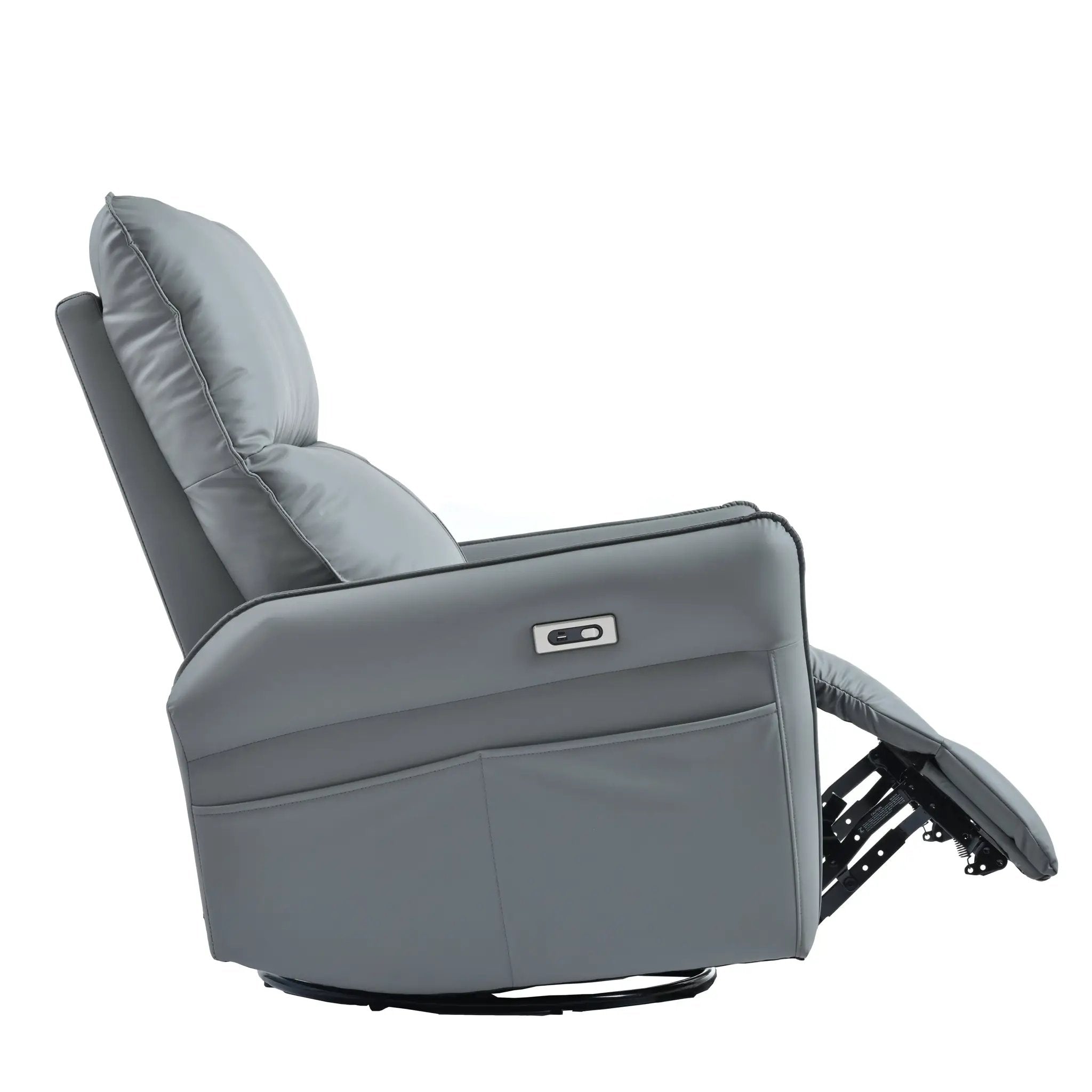Power Swivel Rocker Recliner Chair for Adults by HouseOfZazla