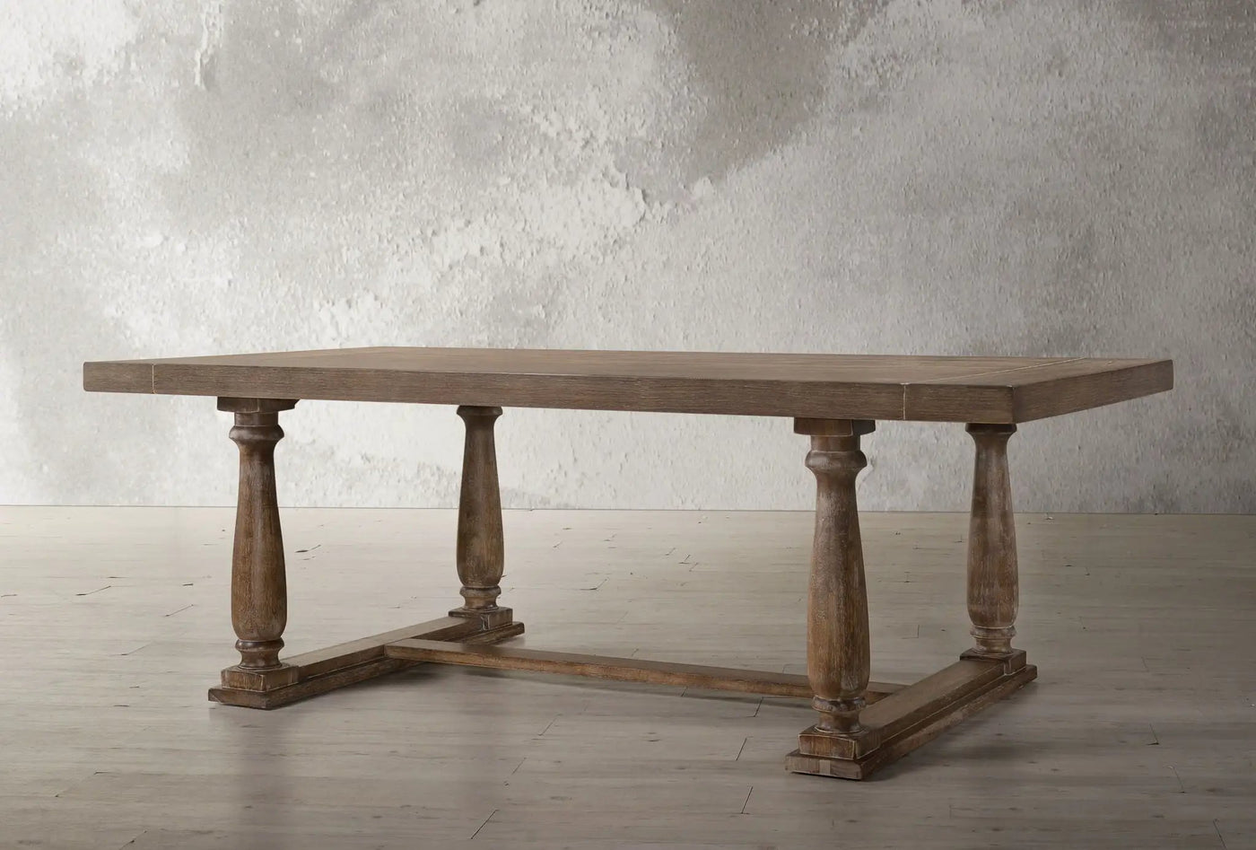 Bernard Weathered Dining Table by HouseOfZazla