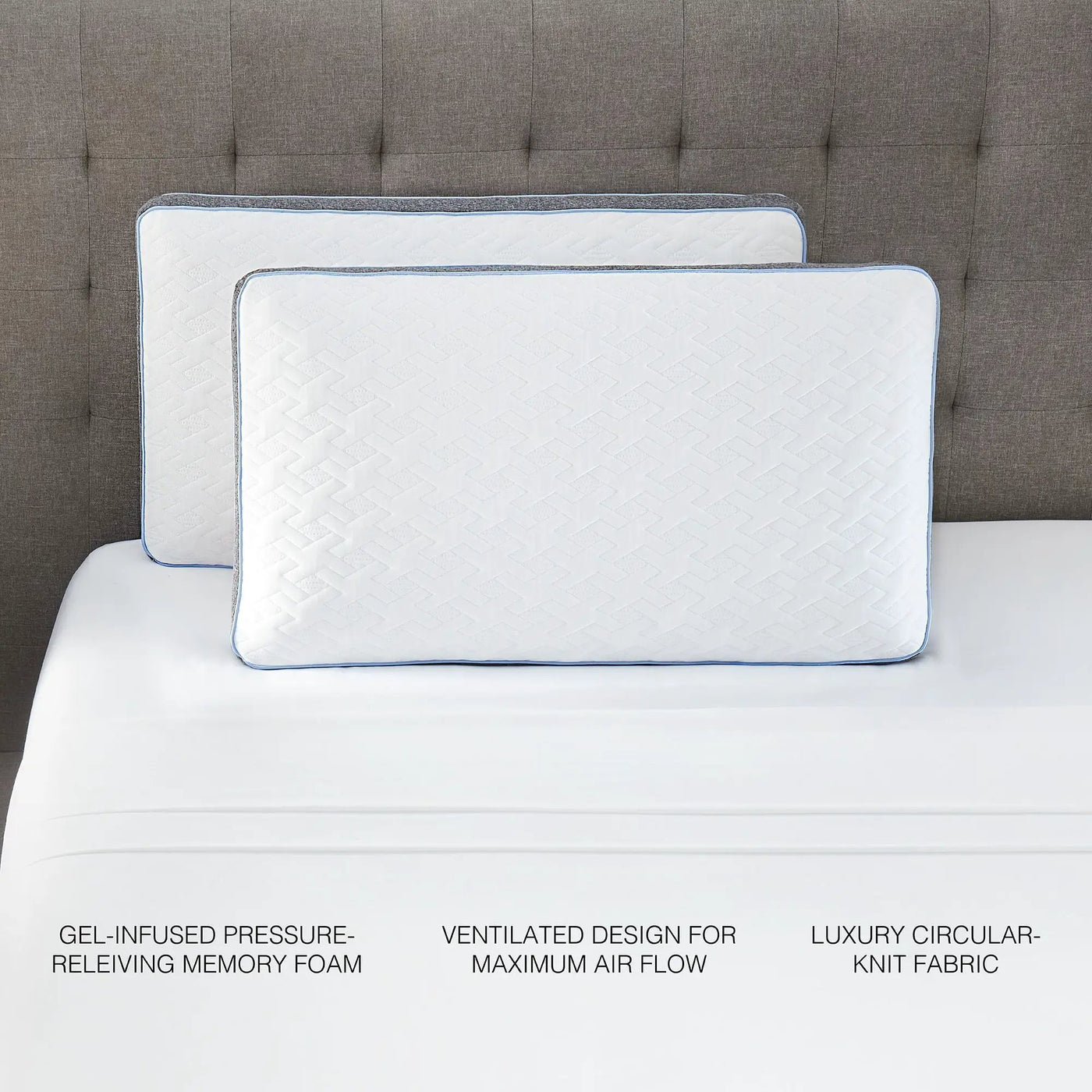 Comfort Care - Hybrid Restful Nights Plush Mattress With 12 Piece Comfort Bedding Pack by HouseOfZazla
