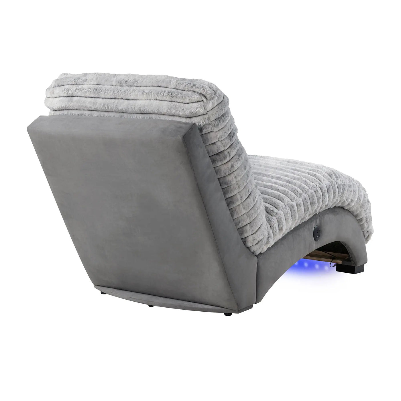 Denise - Accent Chaise With USB Support by HouseOfZazla