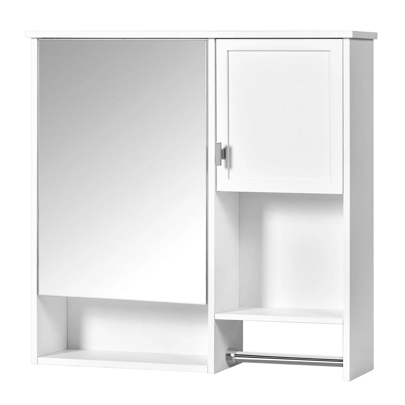 Modern Wall Mounted Bathroom Medicine Cabinet, Bathroom Wall Storage Cabinet With Mirror by HouseOfZazla