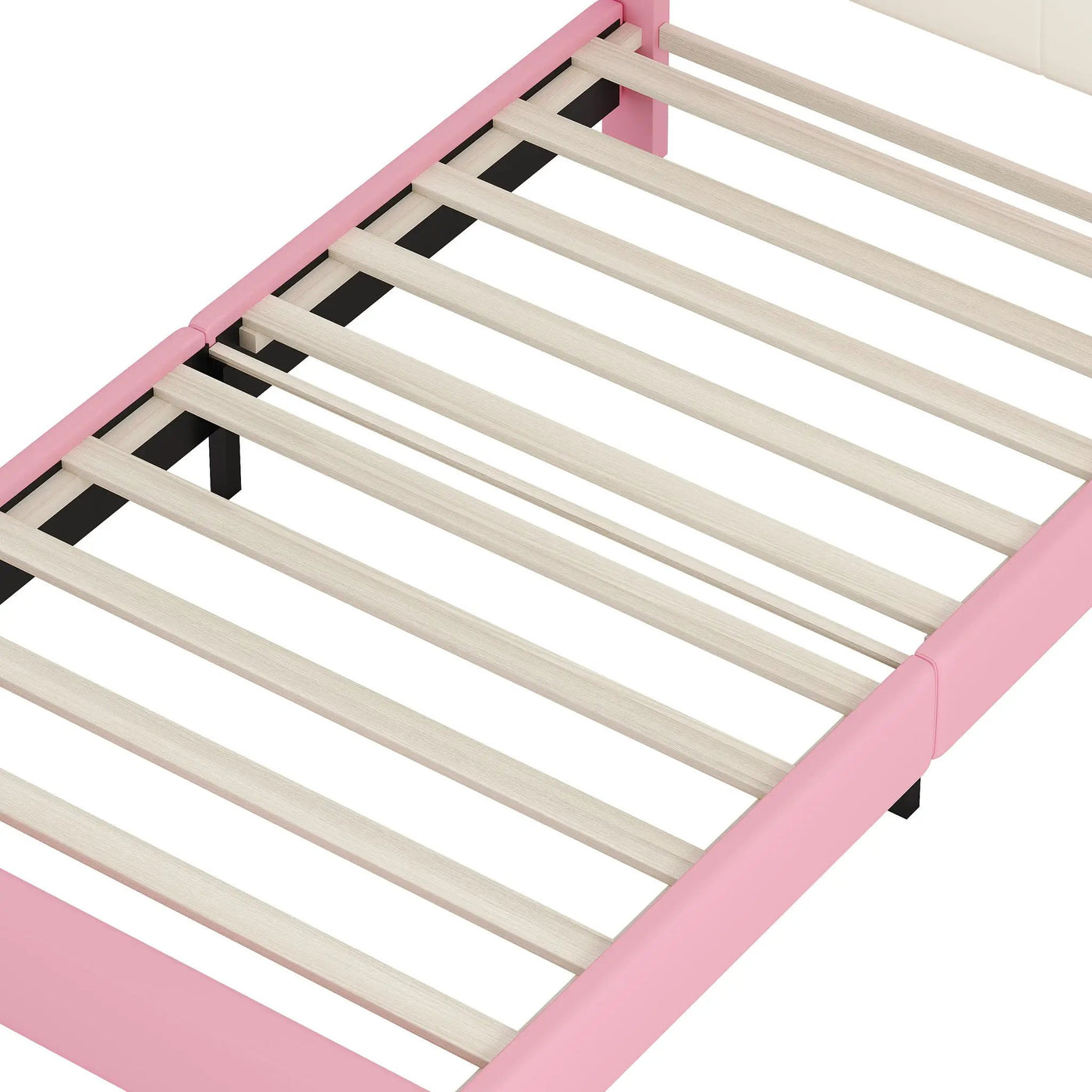 Upholstered Princess Platform Bed With Crown Headboard by HouseOfZazla