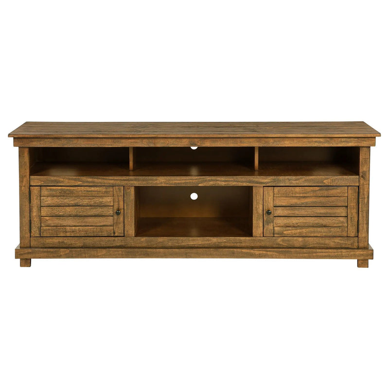 Payne 70-inch TV Stand Media Console Distressed Brown by Unique Piece Furniture