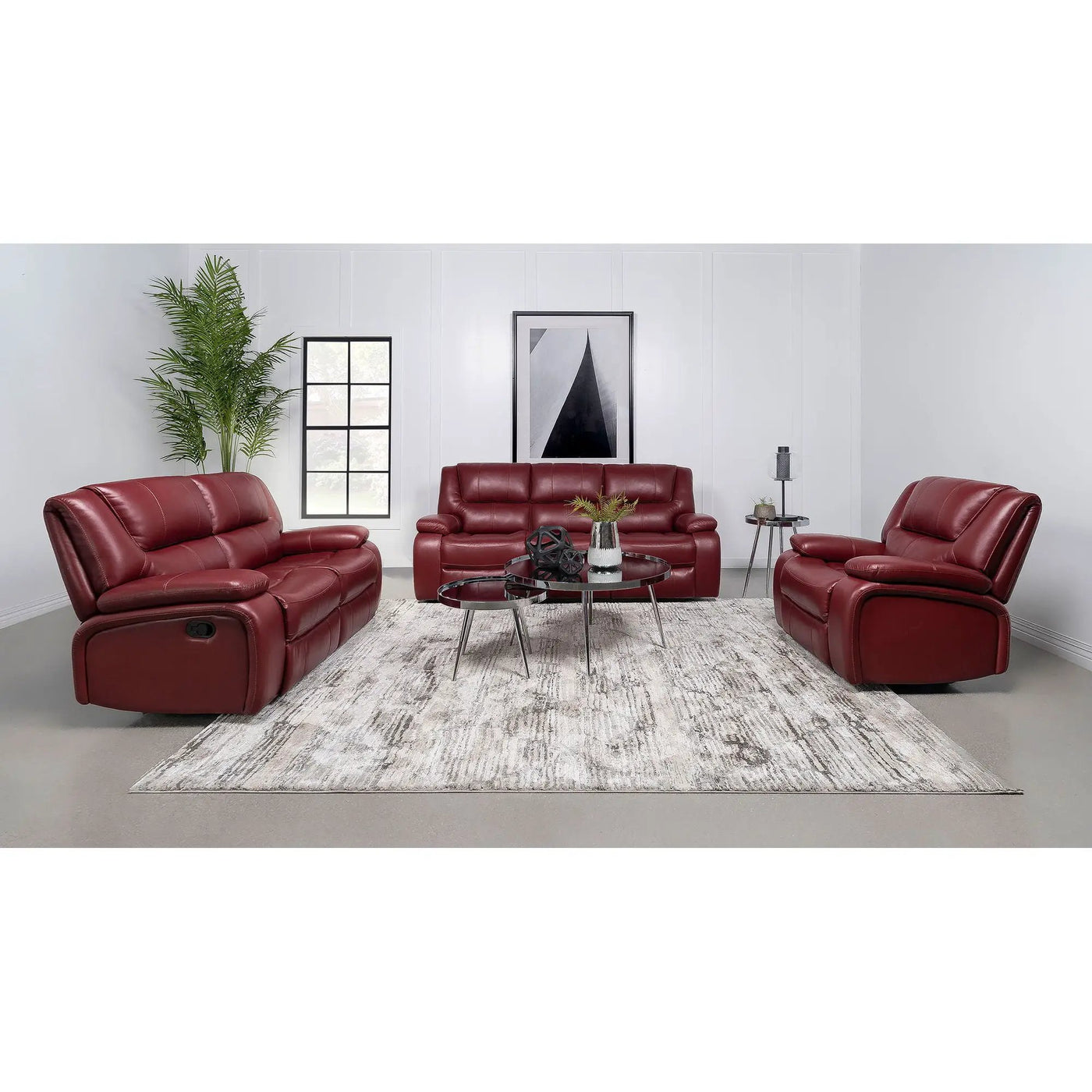 Elodie - Reclining Sofa Set With Manual Recline by HouseOfZazla