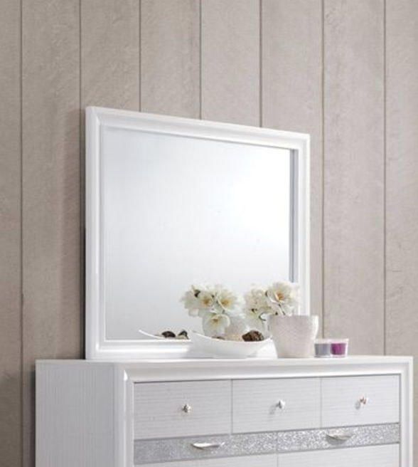 Minimalist Design Mirror with Smooth Edge - White, Black, or Dark Gray, photo 7 of 15