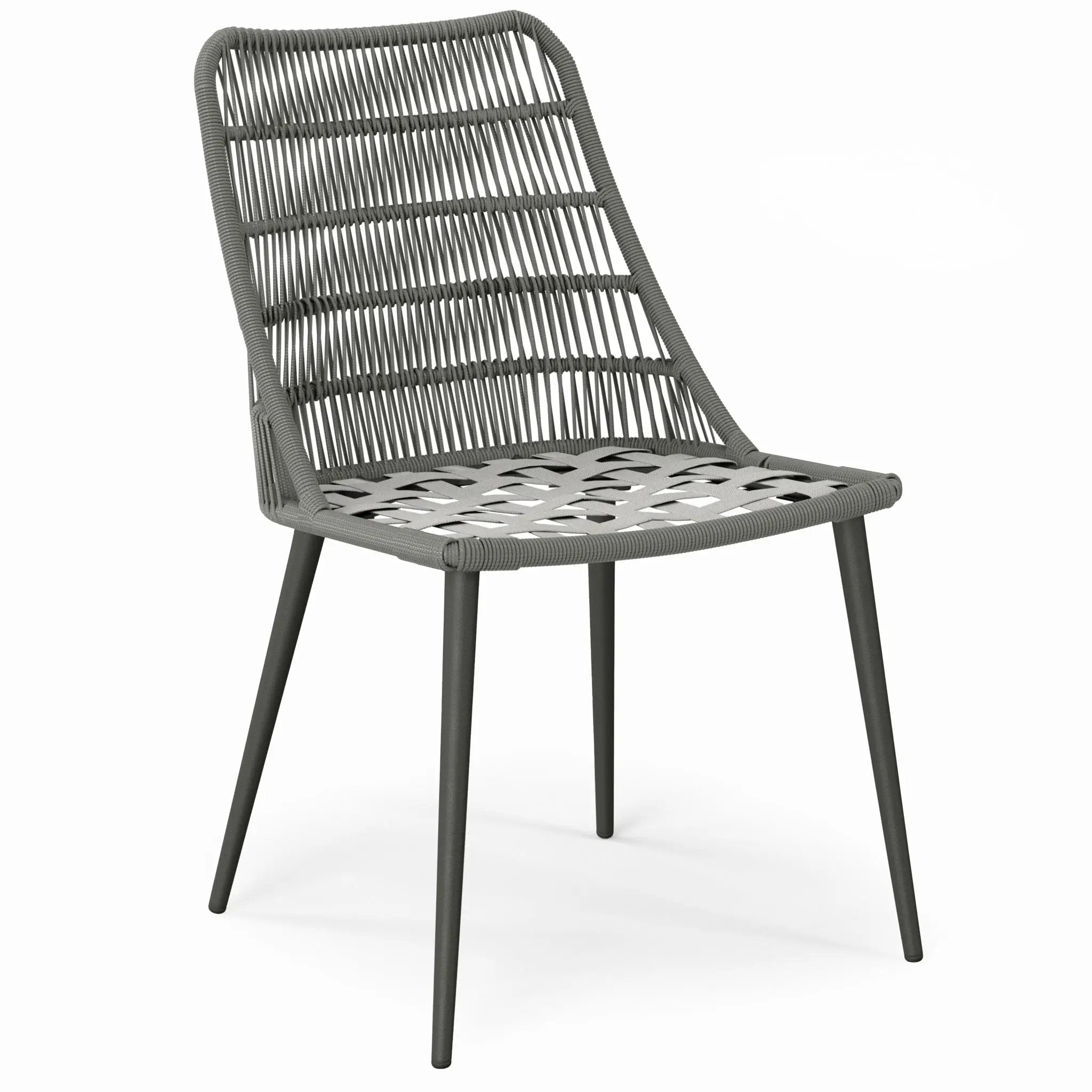 Beachside - Outdoor Dining Chair (Set of 2) - Gray by HouseOfZazla