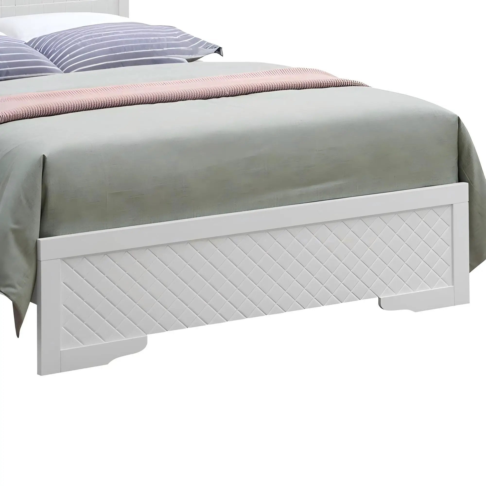 Bed With LED Light Accents Headboard by Unique Piece Furniture