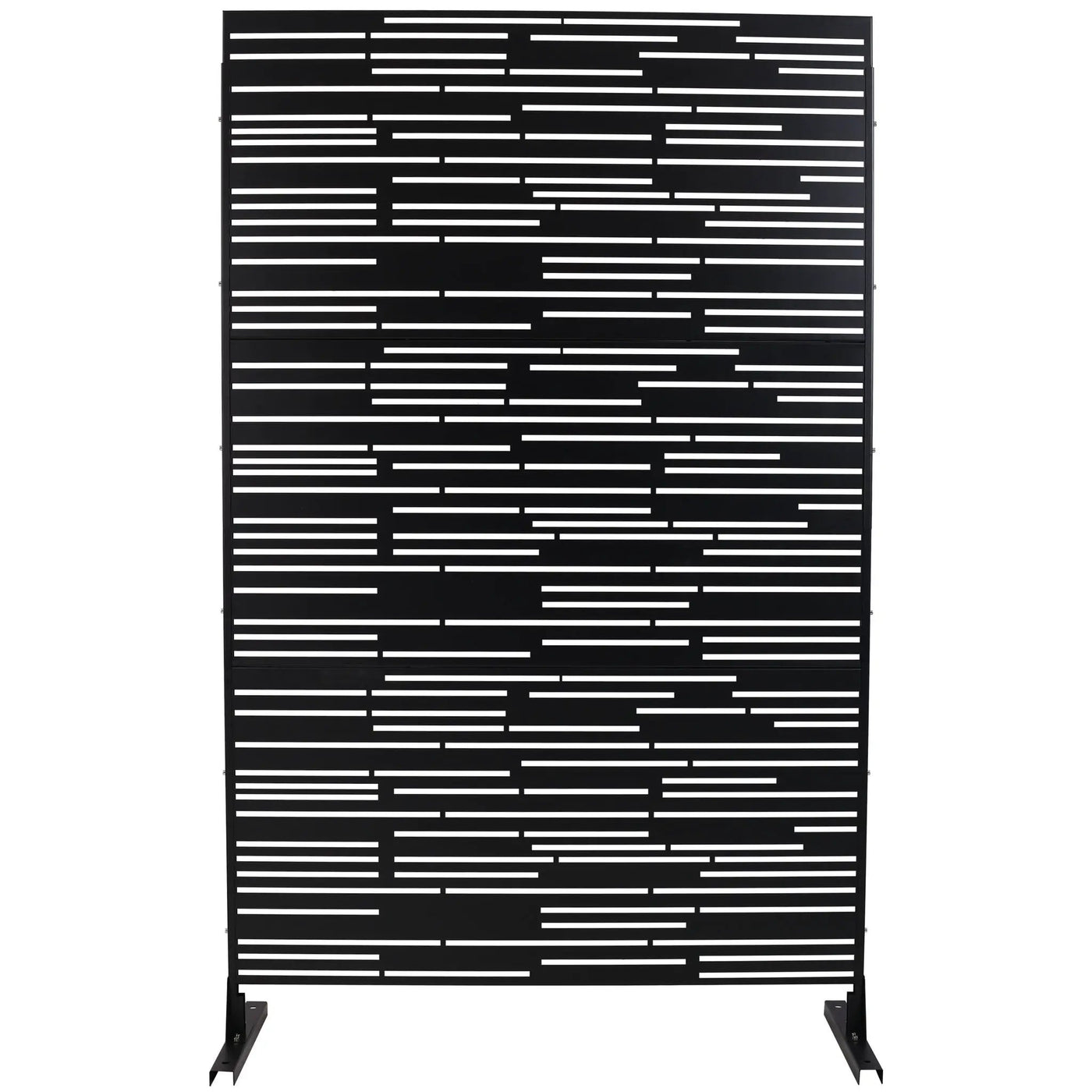 Outdoor & Indoor Freestanding Metal Privacy Screen by HouseOfZazla