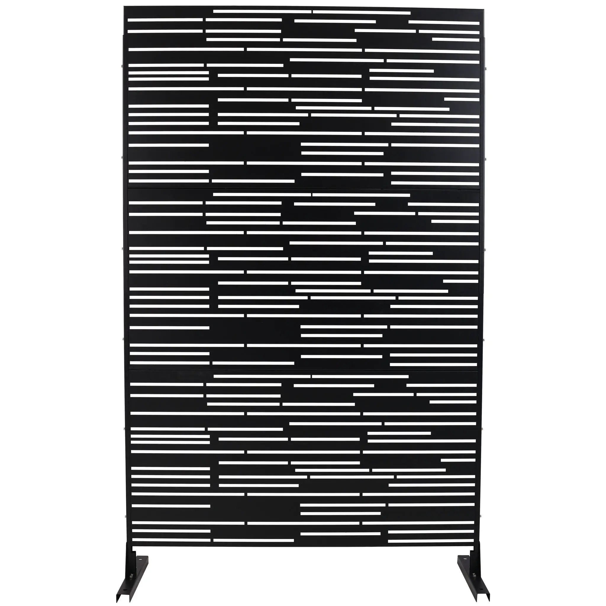 Outdoor & Indoor Freestanding Metal Privacy Screen by HouseOfZazla