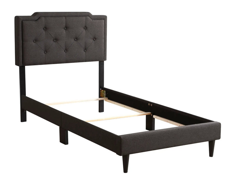 Button Tufted Bed Charming For Cozy Spaces by Unique Piece Furniture