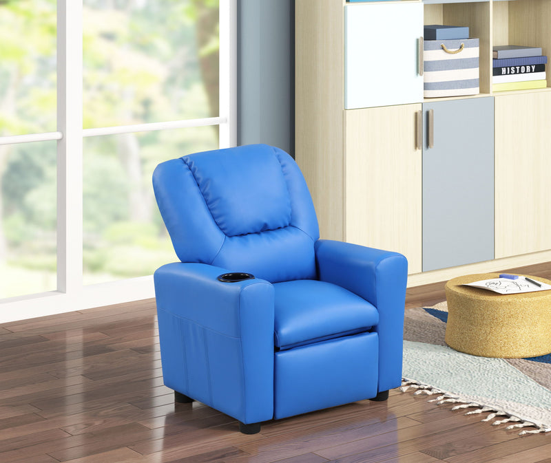 Marisa - Kids Recliner Chair With Cupholder by HouseOfZazla