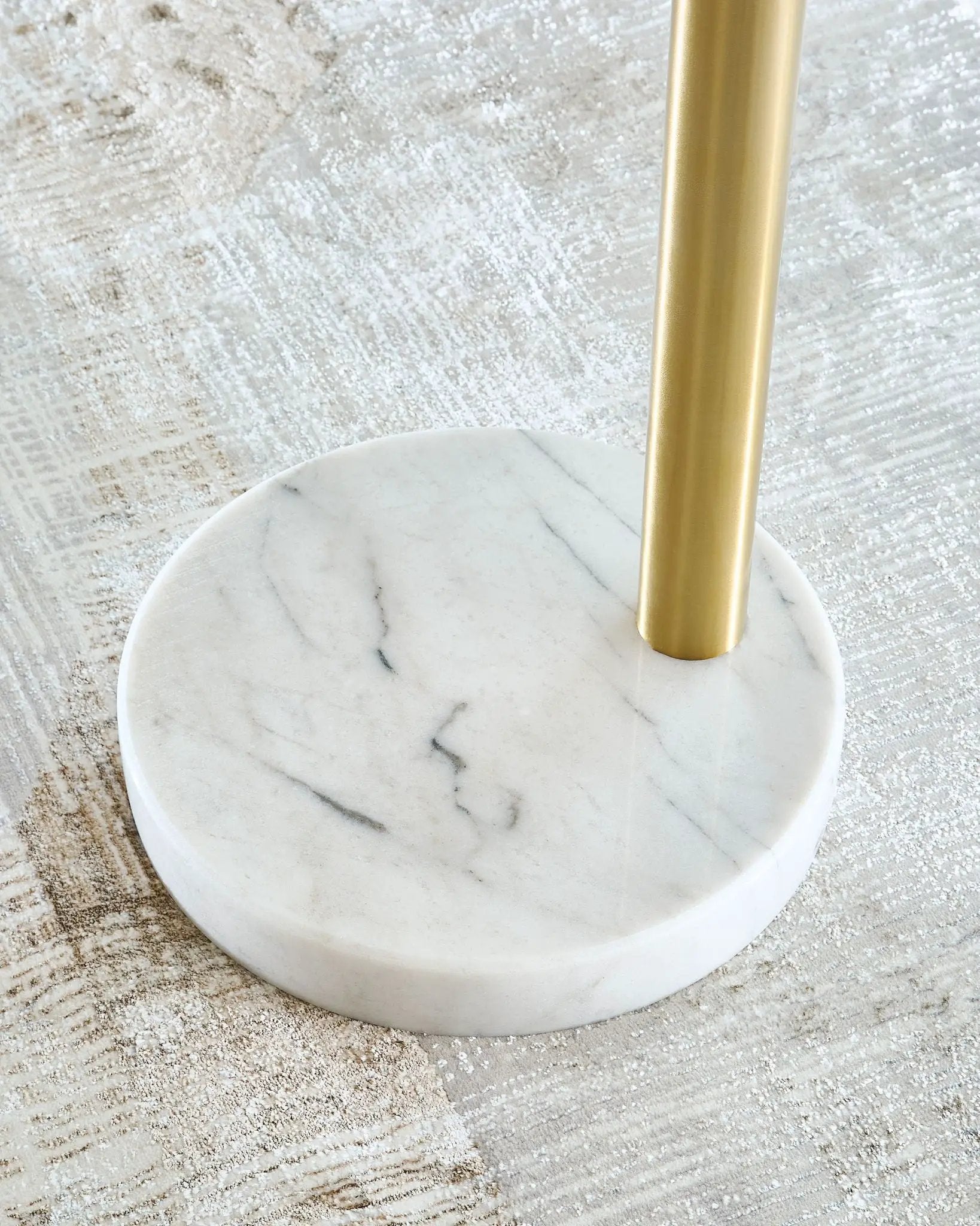 Valo - Metal Arc Lamp - Gold Finish by Unique Piece Furniture