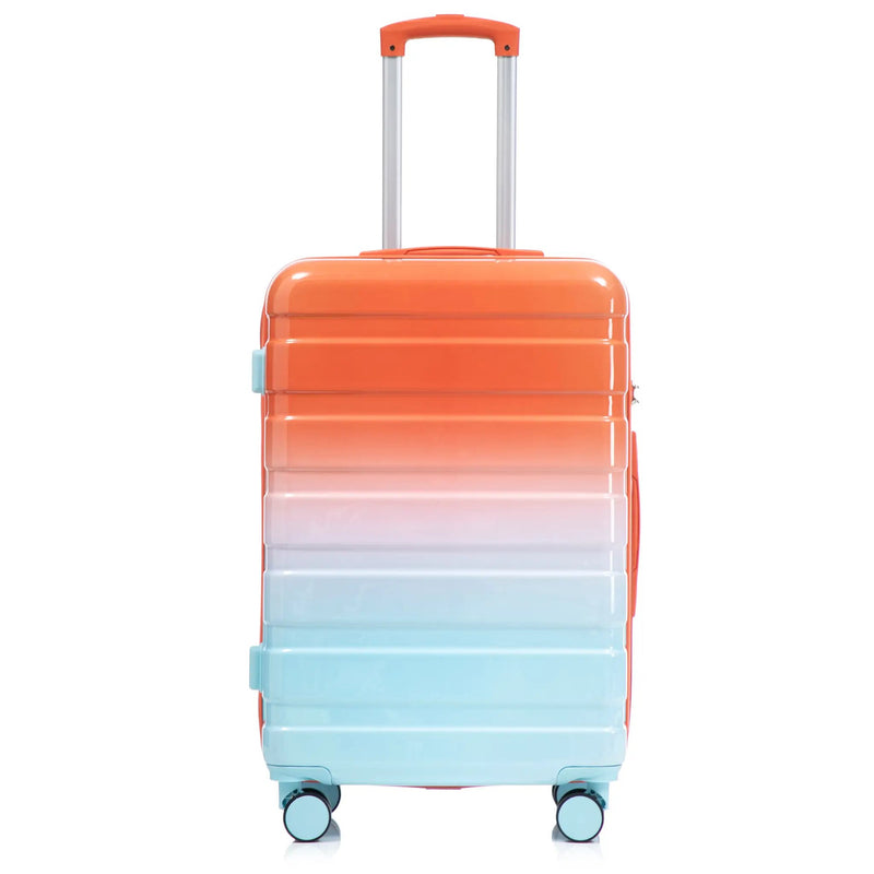 3-Piece Spinner Wheel Luggage Set with Gradient Color by HouseOfZazla